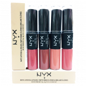 Помада + Блеск NYX Matte Lipstick & Lipgloss 2in1 (упаковка 12 шт)