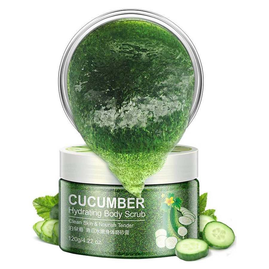 Скраб для тела BioAqua Cucumber Hydrating Body Scrub 120 g фото
