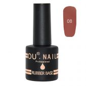 Базовое покрытие OU Nail Rubber Base № 8 8 ml