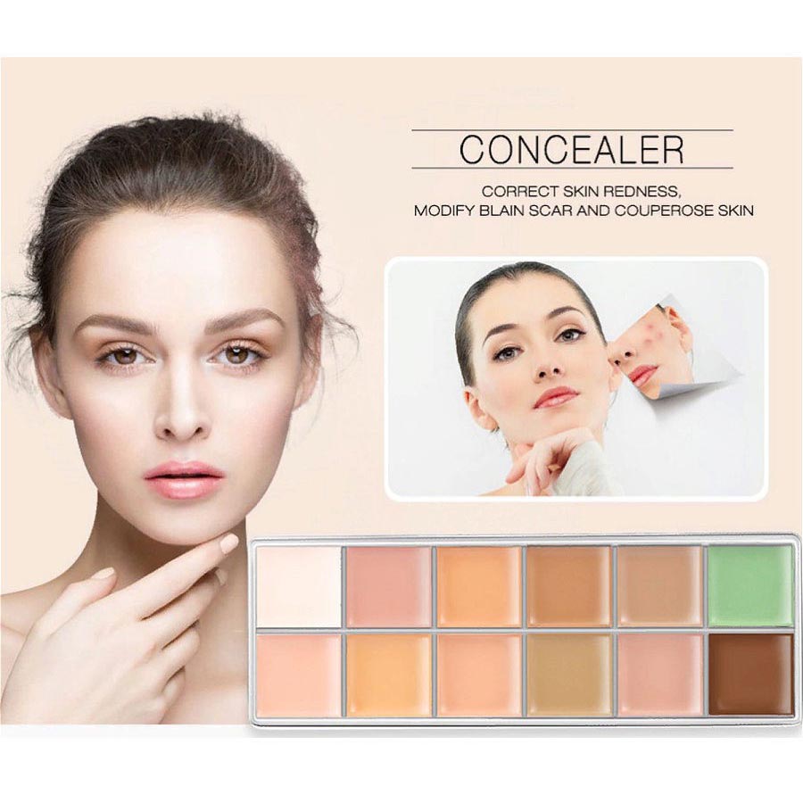 Консилер O.TWO.O Rose Gold 12 Camouflage Cream Palette 30 g фото