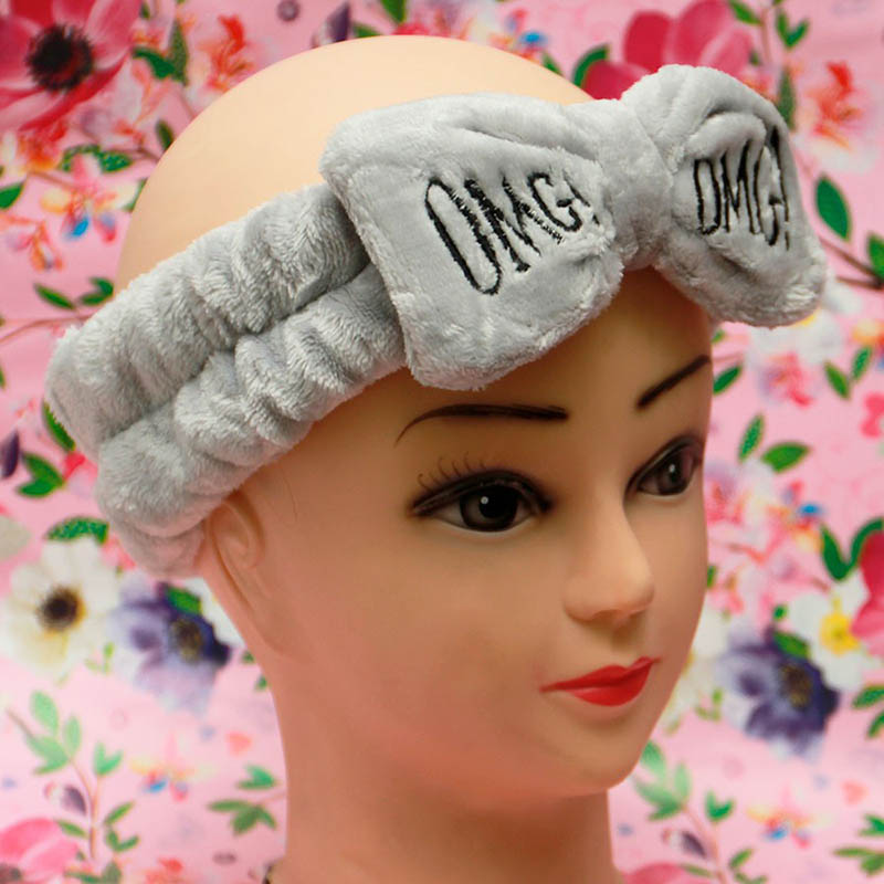 Повязка для волос Double Dare OMG - серая фото