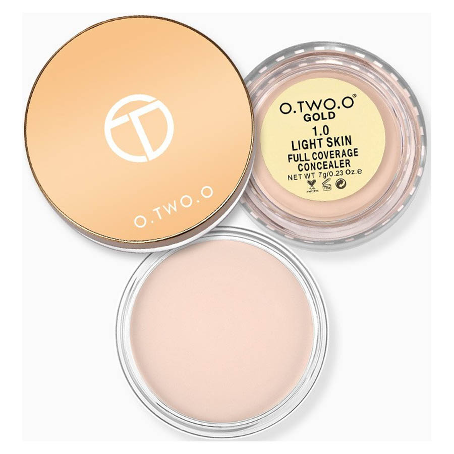 Пудра кремовая O.TWO.O Gold Full Coverage Concealer №5 Warm Beige 7 g фото