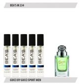 Парфюмерный набор BEAS Gucci By Gucci Sport Men 5*5 ml M234