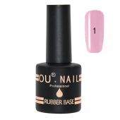 Базовое покрытие OU Nail Rubber Base № 1 8 ml
