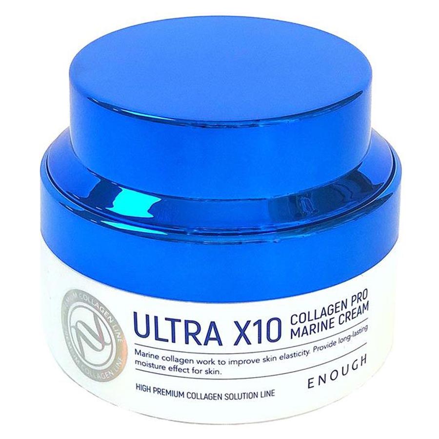Крем для лица Enough Ultra X10 Collagen Pro Marine Cream увлажняющий с коллагеном 50 ml фото