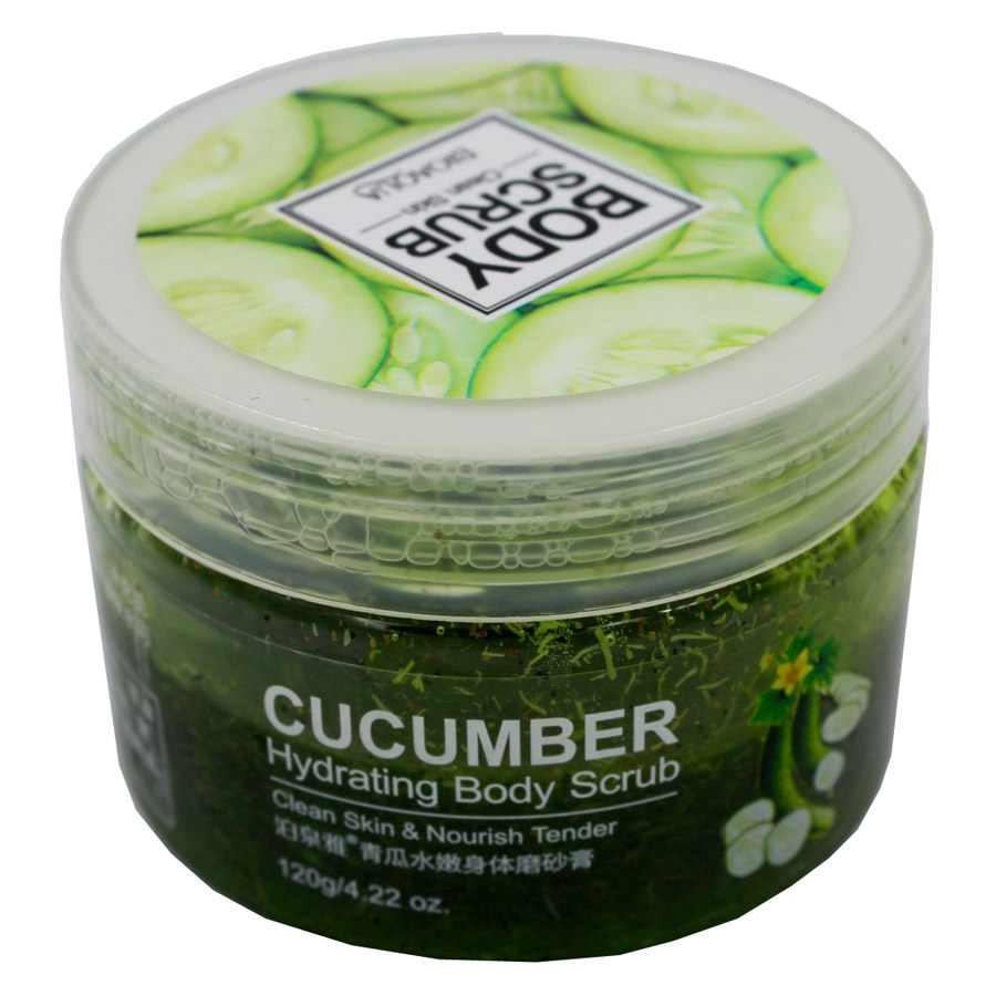 Скраб для тела BioAqua Cucumber Hydrating Body Scrub 120 g фото