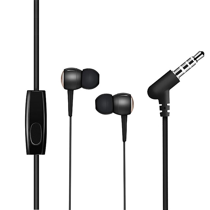 Гарнитура Hoco M19 Earphone с микрофоном черные 1.2 м фото