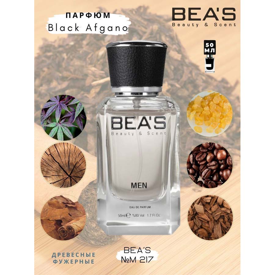 Beas M217 Nasomatto Black Afgano Men edp 50 ml фото