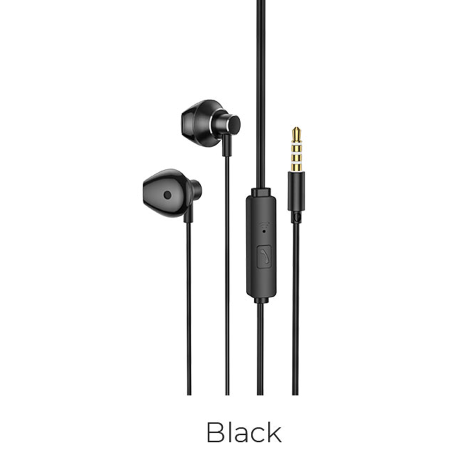 Гарнитура hoco M75 Earphones Черная фото