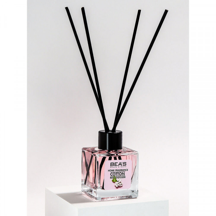 Аромадиффузор Beas Cotton Хлопок Reed Diffuser 50 ml фото