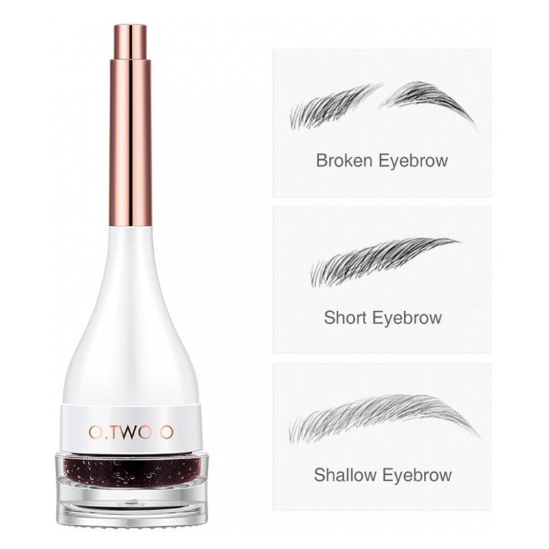 Гель для бровей O.TWO.O Eyebrow Extension №1 Black 4 g фото