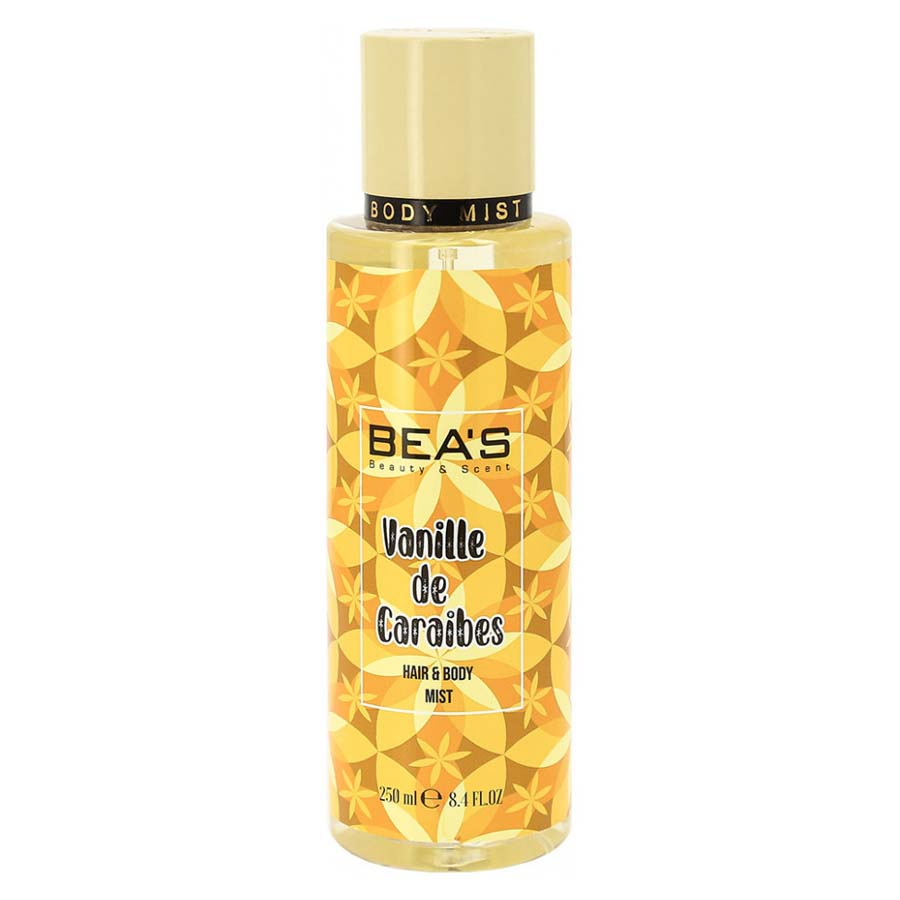 Мист для тела и волос Beas Body & Hair Vanille De Carabies 250 ml фото