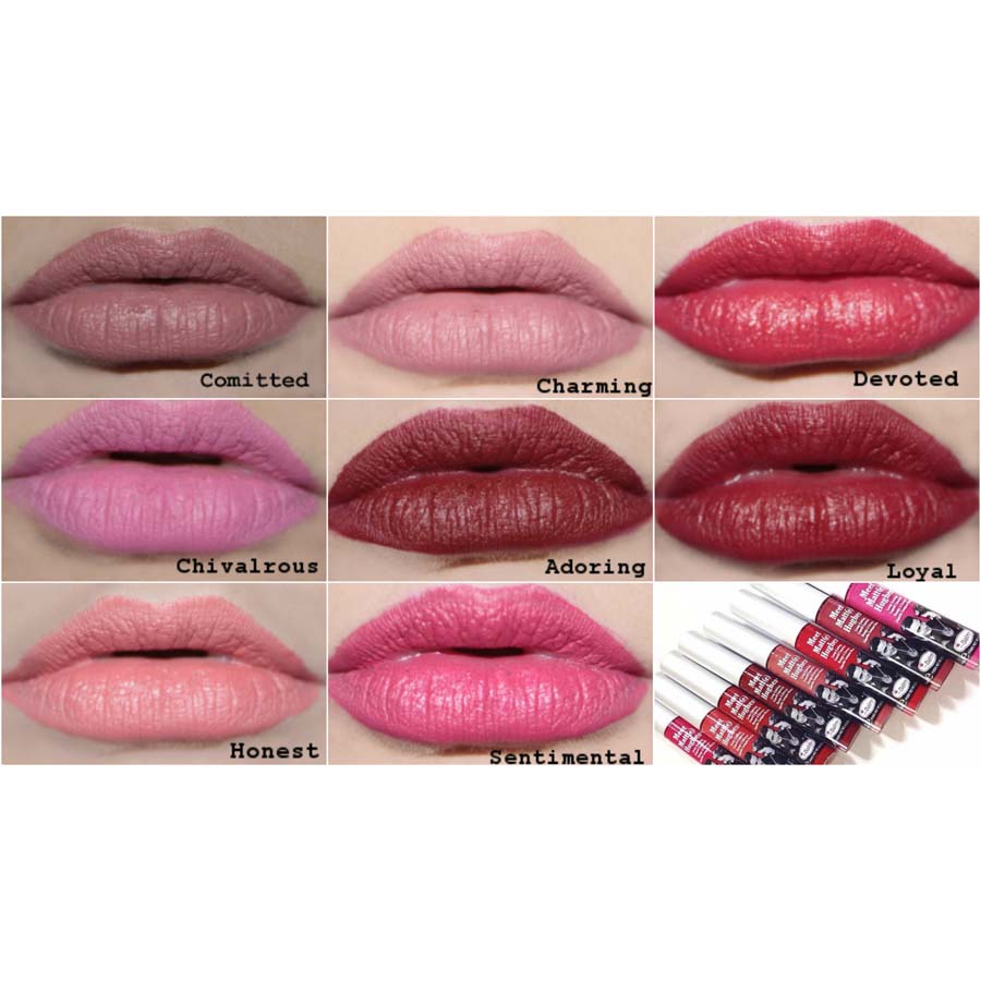 Губная помада The Balm Meet Matte Hughes Honest 7.5 ml фото