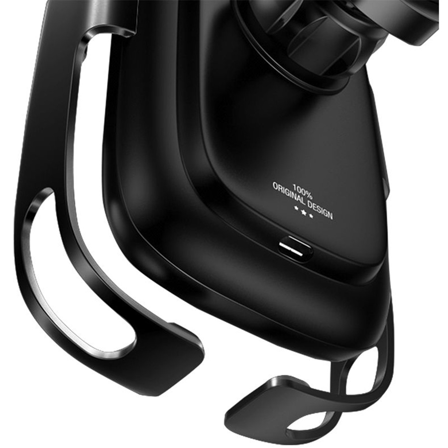 Автомобильный держатель Baseus Rock-Solid Vehicle Mounted Holder Wireless Charger черный фото