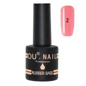 Базовое покрытие OU Nail Rubber Base № 2 8 ml