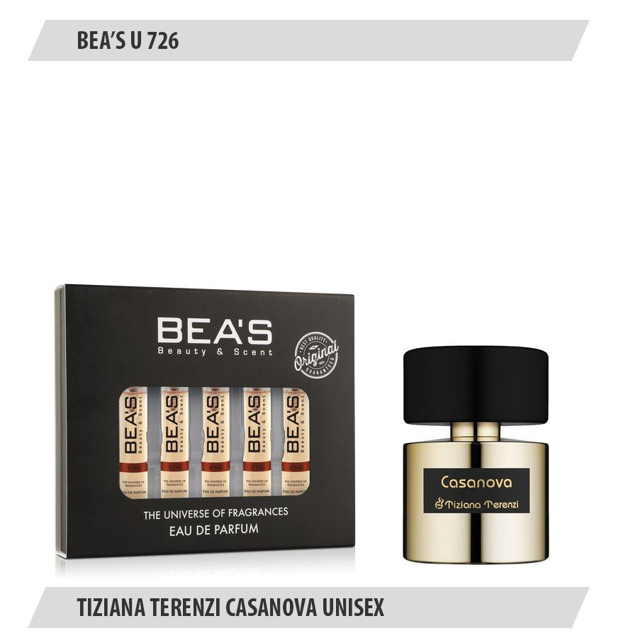 Парфюмерный набор BEAS Tiziana Terenzi Casanova Unisex 5*5 ml U726 фото