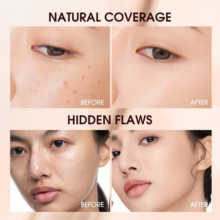 Пудра O.TWO.O Soft Cleansing Mist Muscle Air Cushion Powder Cream Nude Beige №110 фото