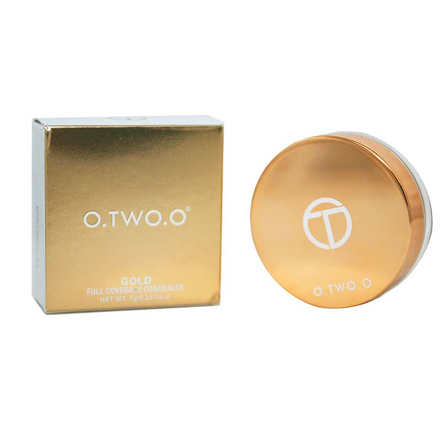 Пудра кремовая O.TWO.O Gold Full Coverage Concealer №6 Dark Skin 7 g фото