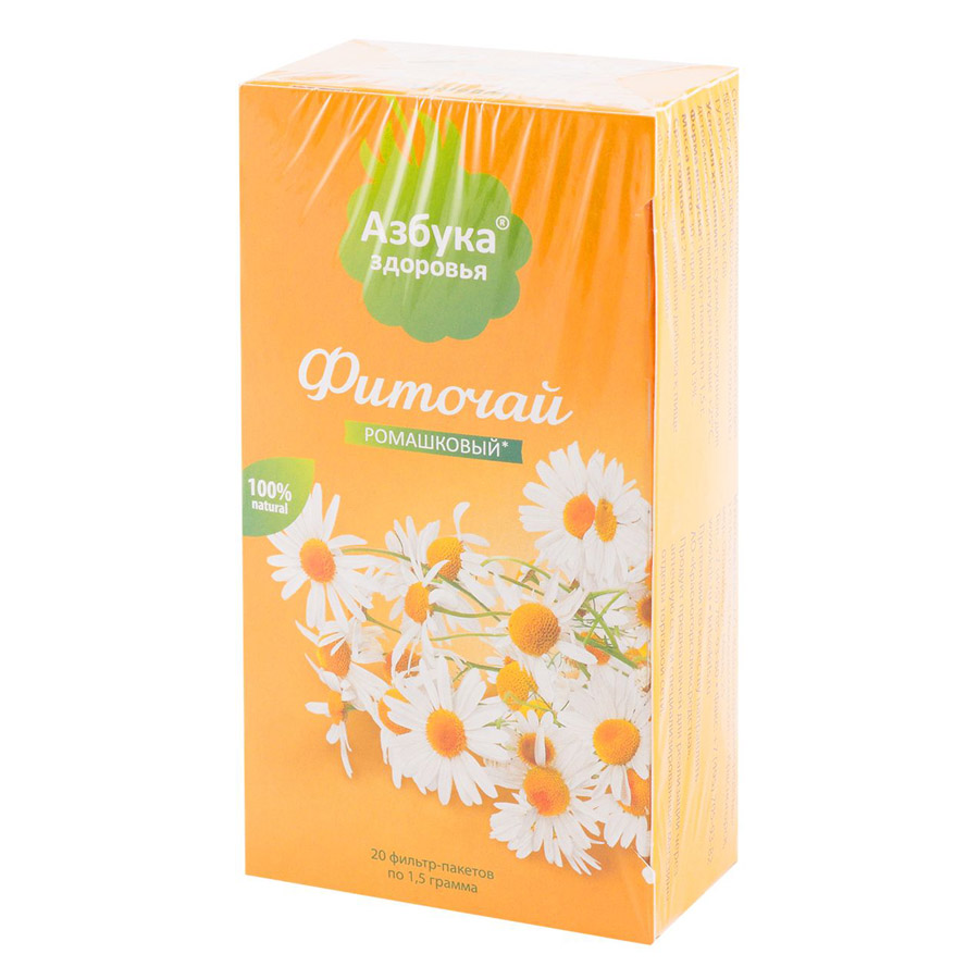 Фиточай Азбука Здоровья Ромашковый 20 шт фото
