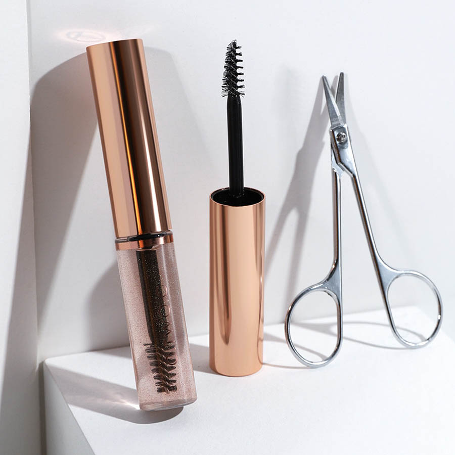 Набор Гель для бровей O.TWO.O водостойкий + ножницы 6,5 g фото