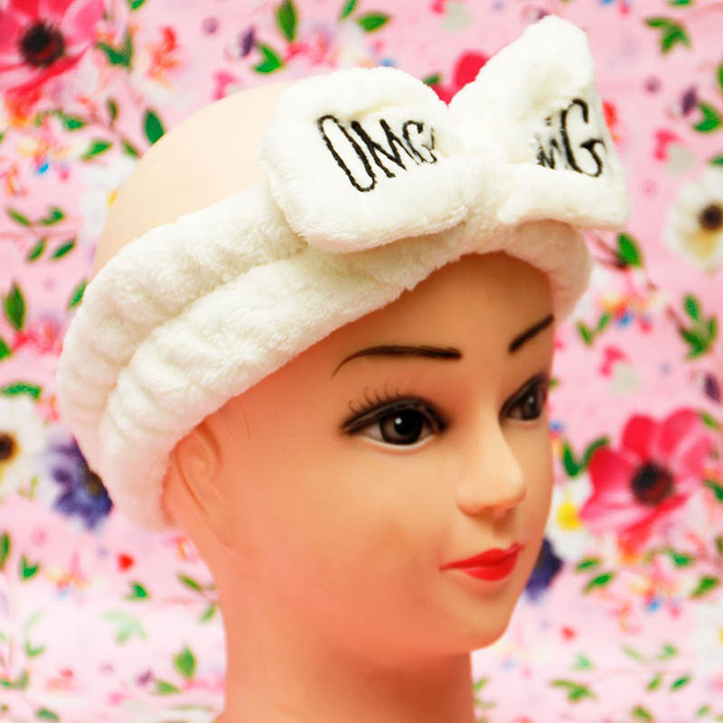 Повязка для волос Double Dare OMG - белая фото