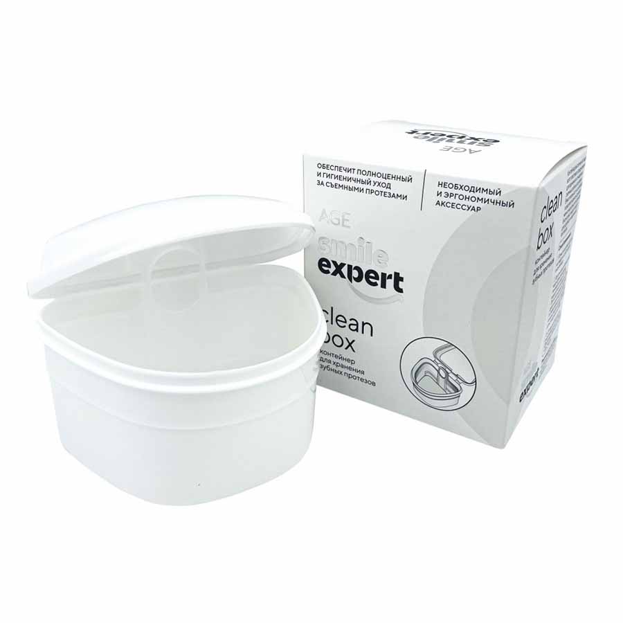 Контейнер для хранения зубных протезов Age Smile Expert 1 шт фото