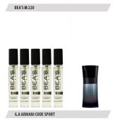 Парфюмерный набор BEAS Giorgio Armani Code Sport Men 5*5 ml M220