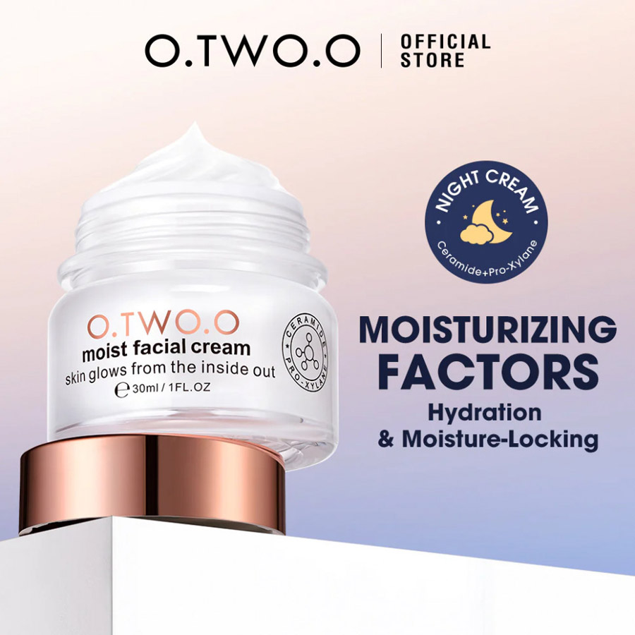 Дневной крем O.TWO.O Skin Care Day Cream Moist Facial Cream Moisturizing Refreshing Day Cream увлажняющий 30 ml фото