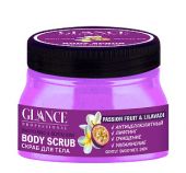 GLANCE Скраб для тела МАРАКУЙЯ и ЛИЛАВАДИ, 500 мл
