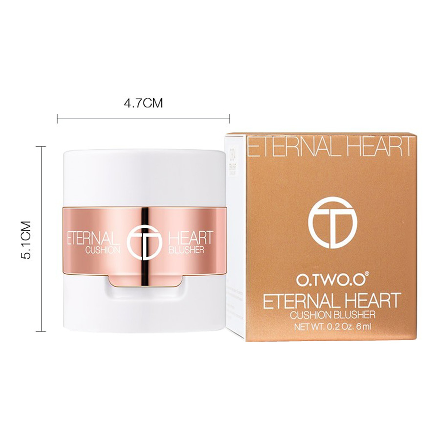 Румяна O.TWO.O Eternal Heart Cushion Blusher № CB02 6 ml фото