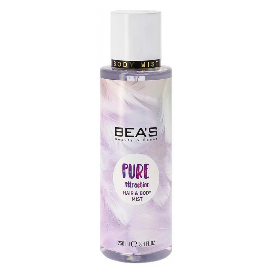 Мист для тела и волос Beas Body & Hair Pure Attraction 250 ml фото