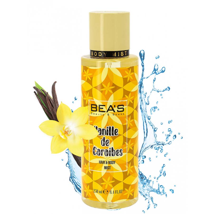 Мист для тела и волос Beas Body & Hair Vanille De Carabies 250 ml фото
