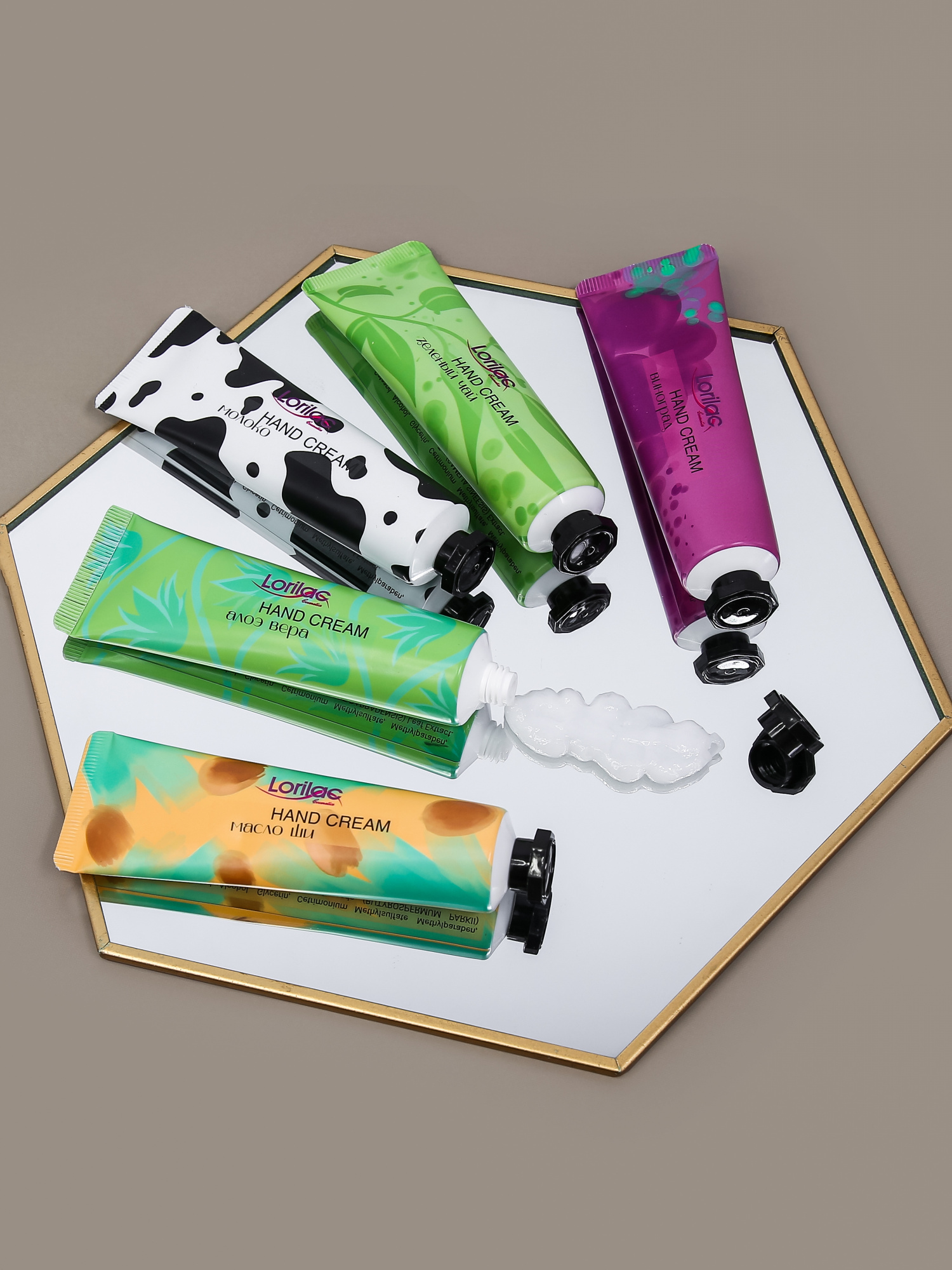 Набор кремов для рук Lorilac увлажняющий 5 шт по 30 ml фото